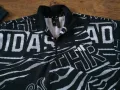 Adidas Allover Print Doubleknit Half Zip Sweatshirt - страхотно дамско горнище КАТО НОВО Л, снимка 4