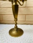 Красив месингов свещник от Англия за 5 свещи, снимка 8