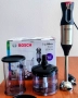 Пасатор BOSCH ErgoMixx Style 1000W MS64M6170 сет с чопър, бъркалки, купа и приставка за лед. Инокс., снимка 12