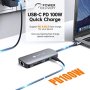 NOVOO USB C HUB HDMI 4K 60Hz, 8 в 1 , снимка 3