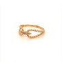 Златен дамски пръстен 1,57гр. размер:56 14кр. проба:585 модел:20051-2, снимка 2