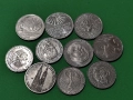 ГЕРМАНИЯ-Лот/ 10 Броя Монети, снимка 4