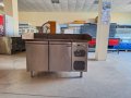 хладилна маса с гранитен плот с две врати, снимка 1 - Обзавеждане на кухня - 44144175