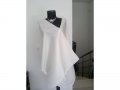 официален сватбен шал яка болеро наметка, снимка 1 - Сватбени аксесоари - 40085160