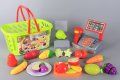 ✨Детски комплект кошница с плодове и зеленчуци за рязане, снимка 1 - Други - 41803632