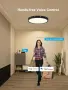 Смарт LED таванна лампа RGB с промяна на цветовете, 24W, 30 см, управление с Alexa/Google, снимка 3