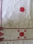 Голяма покривка за маса, ръчна бродерия, шевици, 180х140см., снимка 4