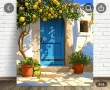Лимоново дърво, Синя врата Средиземноморски декор, снимка 1