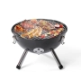 НОВА преносима скара с капак - ROSMARINO BBQ Kettle, подходящ подарък, снимка 2