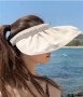 Слънцезащитна шапка козирка за лято и плажа, снимка 5