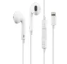 Слушалки Apple EarPods lightning connector, кабелни слушалки Apple EarPods с микрофон, оригинални, снимка 1