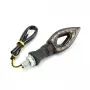 Комплект 12V оранжеви мигачи за мотор с гайка 2 броя, снимка 4
