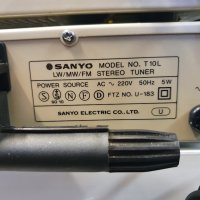 Система / Усилвател с тунер Sanyo A 10 + Sanyo T 10L В отлично техническо и визуално състояние., снимка 16 - Ресийвъри, усилватели, смесителни пултове - 42624182