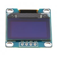 0,96 инча 4-пинов IIC I2C OLED дисплей модул 12864 / жълт + син, снимка 9 - Друга електроника - 35807012