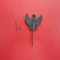 Старинен армейски знак Орел, снимка 4 - Колекции - 44714500