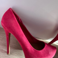 Обувки на ток Gianni/ Sara Pen, снимка 3 - Дамски обувки на ток - 44824931