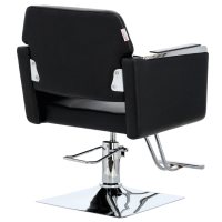 Хидравличен въртящ се фризьорски стол Bella за фризьорски салон с поставка за крака FJ-83014-BLACK f, снимка 4 - Фризьорски столове - 44042633