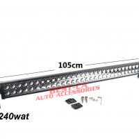 LED bar лампа лед бар алуминиев корпус 105см. 240W 6000K, снимка 1 - Аксесоари и консумативи - 33839049