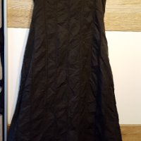 Промазана готик рокля сукман на два ката, с ципове и бухнал ефект, снимка 4 - Рокли - 35883610