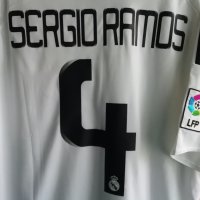 Real Madrid Sergio Ramos Adidas оригинална тениска фланелка Реал Мадрид Серхио Рамос М 2008/2009, снимка 3 - Тениски - 41894120