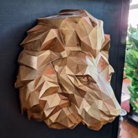 Декорация за стена - лъвска глава , снимка 6 - Пана - 38219696