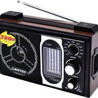 Портативно ретро радио, снимка 1 - Радиокасетофони, транзистори - 42307925