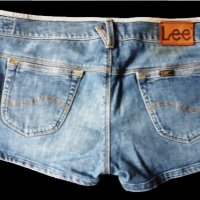 LEE - дънкови къси панталони, снимка 2 - Къси панталони и бермуди - 15132367