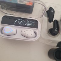 Блутут слушалки с преносимо зарядно, снимка 6 - Слушалки, hands-free - 41334139