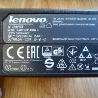 Lenovo 20V/2.25A захранване за лап топ , снимка 1 - Захранвания и кутии - 44807595