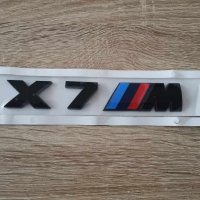 БМВ Bmw X7 M черна емблема лого, снимка 1 - Аксесоари и консумативи - 44369974