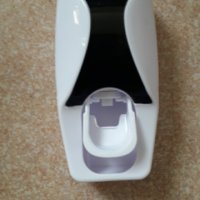 Комплект Автоматичен дозатор за паста за зъби + Държач за 5 бр. четки за зъби,стенен монтаж, снимка 6 - Други - 41767788