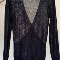 Красива прозрачна блуза, снимка 5 - Блузи с дълъг ръкав и пуловери - 44829702