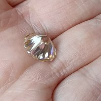 Спешно Уникален Топ 6,7 карата Фенси Златно G-H диамант мойсанит diamond Moissanite, снимка 4 - Други - 35754518