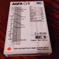 AGFA CR II 90., снимка 2 - Аудио касети - 35825782