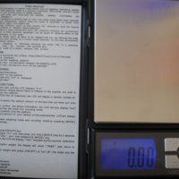 Електронна везна Notebook Series, висока точност х 0.01 г., 6 вида мерни единици, + батерии, снимка 7 - Везни - 39986219