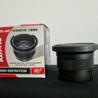 Обектив Fisheye , снимка 2 - Обективи и филтри - 40253698