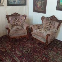 Бароково кресло 0 5, снимка 5 - Дивани и мека мебел - 39640095