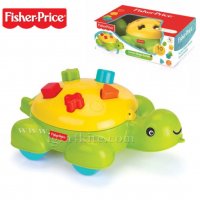 Fisher Price - Сортер Костенурка  за бебе (НОВО), снимка 1 - Образователни игри - 34096561