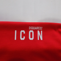 нова тениска dsquared2 icon оригинална блуза риза мъжка червена M, снимка 4 - Тениски - 44590168