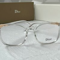 Dior дамски диоптрични рамки очила за компютър прозрачни слънчеви очила, снимка 4 - Слънчеви и диоптрични очила - 44464240