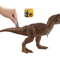 Джурасик свят - Унищожаващ динозавър Карнотавър Mattel HND19, снимка 6 - Фигурки - 40831680