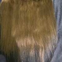 Естествена коса на треси/Екстеншъни, снимка 2 - Аксесоари за коса - 44385584