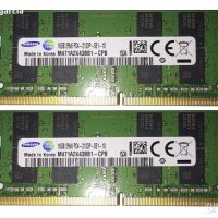 Samsung 32GB (2x 16GB) DDR4-3200 PC4-21300 1.2V 260-pin SODIMM RAM Kit за лаптоп рам памет , снимка 4 - RAM памет - 40950380