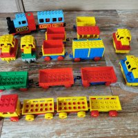 Lego Duplo Лего Дупло Колекция - Влакове Коли Фигурки Блокчета Трева, снимка 3 - Конструктори - 35869978