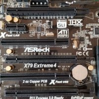 Дънна платка X79 ASRock X79 Extreme4 + E5-1620 3600MHz 3800MHz(turbo) + 32GB DDR3 1600MHz Quad, снимка 3 - Дънни платки - 30368221