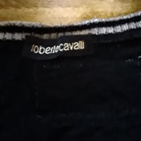 Тениска с плетени ръкави Roberto Cavalli, снимка 9 - Тениски - 40392493