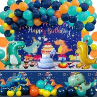 Парти декорации с динозаври за рожден ден за деца момчета , снимка 8 - Други - 42648158