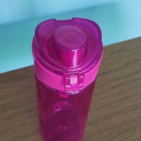 Стъклено шише за вода с флип капачка 500 мл , снимка 4 - Буркани, бутилки и капачки - 42211706