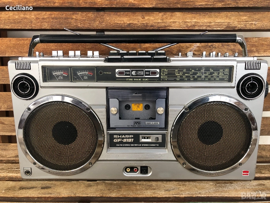 Радиокасетофон SHARP GF 9191 E (Japan), снимка 1