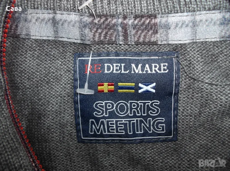 Пуловер RE DEL MARE  мъжки,5ХЛ, снимка 1